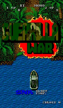 Guerrilla War (US) screen shot title